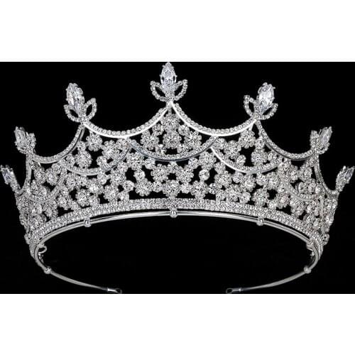 Crown HADIYANA Romance Elegant Tiara Women Bride Wedding Hair Accessories Zirconia Luxury Hair Jewelry BC3325 Coronas De Reina