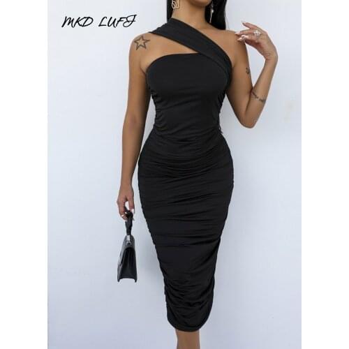 Модные обтягивающие платья MKD LUFI China At AliExpress