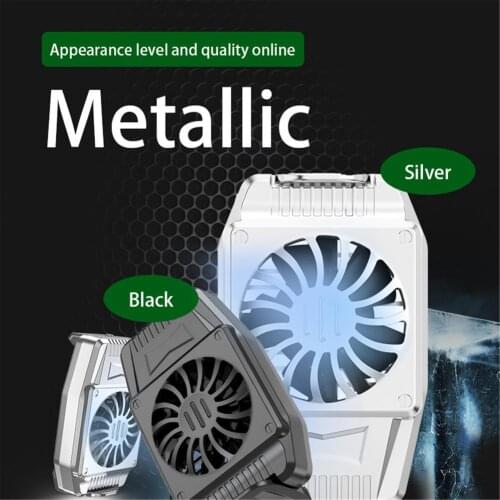 Fashion Cell Phone Radiator Portable Mobile Phone Stretchable Portable Cooler Heatsink Ultra-quiet Games Mobile Phone Cooling