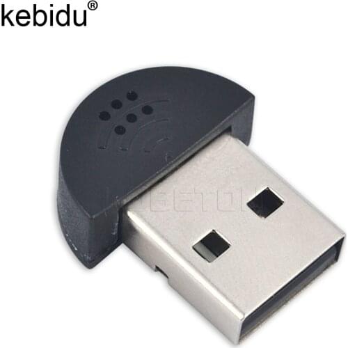 Portable Studio Speech Audio Adapter Driver Super Mini USB 2.0 Microphone MIC Free for MSN PC Notebook Lectures Teaching 30pcs