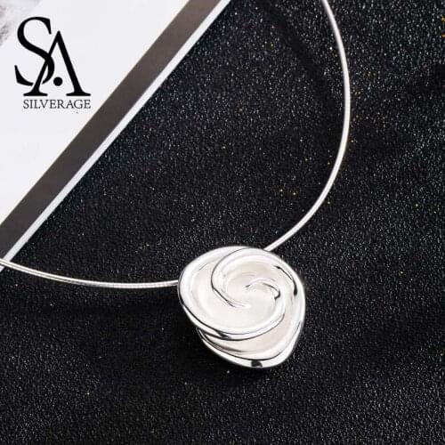 Серебряные чокеры SA SILVERAGE China At AliExpress
