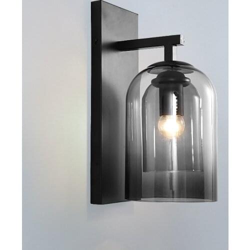 Modern Glass Wall Lamp Creative Art Luxury Style Luminaires Living Room Aisle Staircase Bedroom Bedside Decoration Sconce Lights