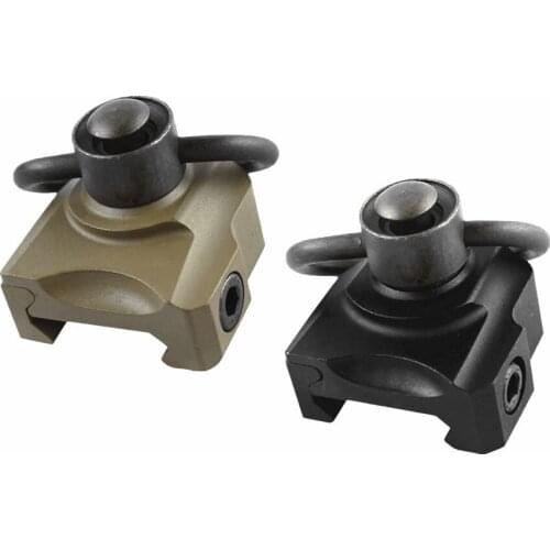 Tactical Quick Release QD sling swivel Adapter mount Piactinny Rail Mount For 20mm Piactinny Rail
