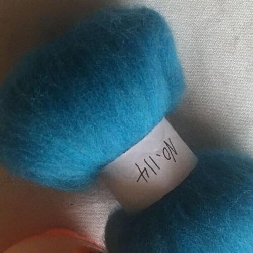 WFPFBEC 70s Australia COMBED 100%WOOL fiber merino diy wool for neddles felting wool roving 50g 100g 200g 300g 500g 1000g NO.114