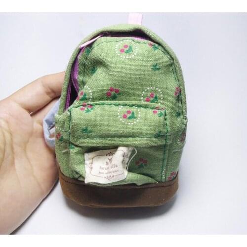 10PCS/LOT SD BJD Doll Accessories Bags 1/6 Mini Backpack For Dolls