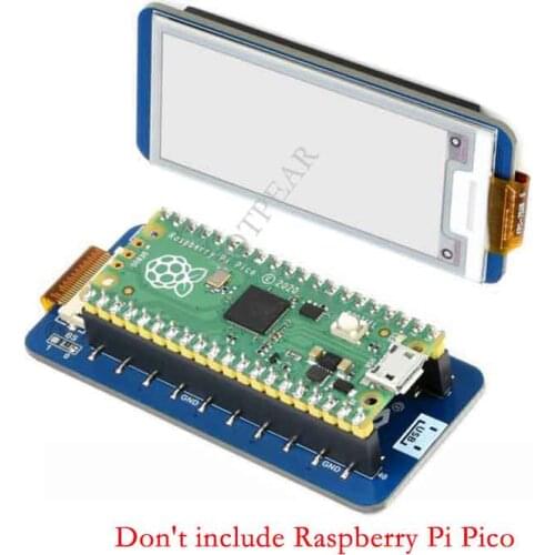 2.13inch E-Paper E-Ink Display Module (B) SPI 212×104 for Raspberry Pi Pico