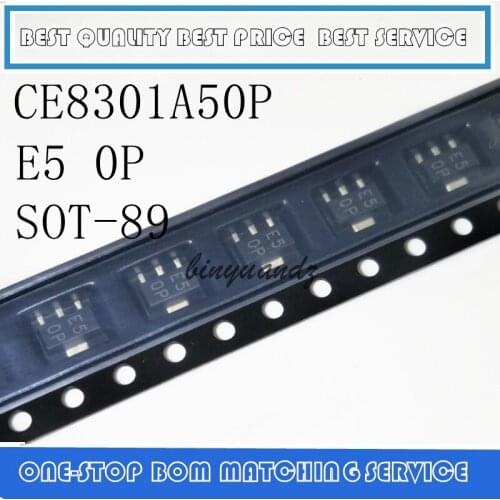 30PCS/LOT Origianl CE8301A50P CE8301 CE8301A50 MARKING E5 0P SOT-89