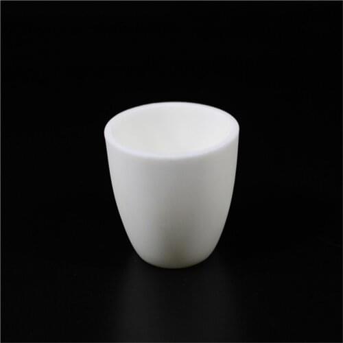 99.3% alumina crucible / 250ml / with lids / Arc-Shaped / corundum crucible / Al2O3 ceramic crucible / Sintered crucible
