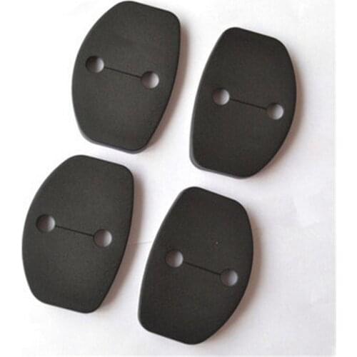 Cotochsun 4pcs Door Lock Cover Case For Dacia Sandero Stepway For Audi For Volkswagen For Skoda auto Accessories Car Styling