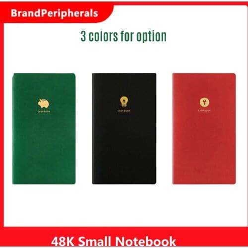 48K Small Notebook Mini Pocket Notebook Portable Journal with 96 Pics 7.1 x 3.9 inch 80Gsm Premium Thick Paper for Office