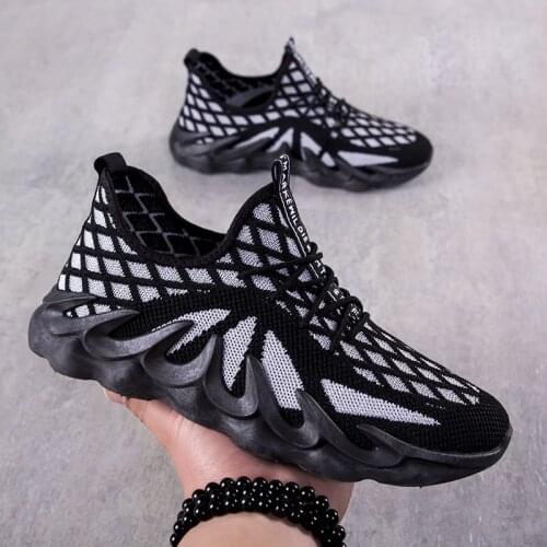 Mens Breathable Octopus Style Shoes , Mesh Running Shoes , Lightweight Sport Shoes , Size 39-44