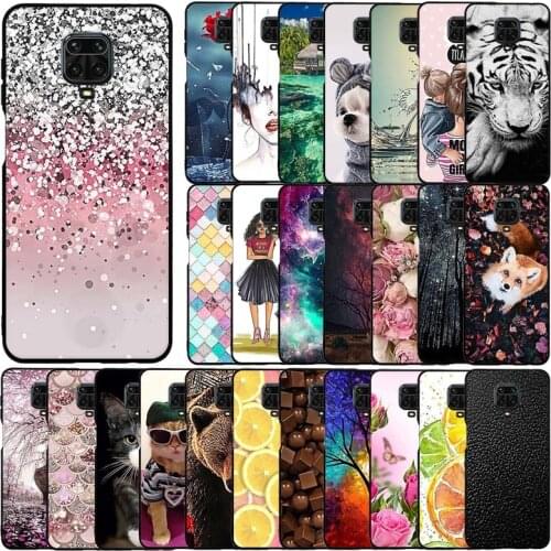 Silicone Case For Xiaomi Redmi Note 9S Case Soft Tpu Phone Shell Cover For Xiaomi Redmi Note 9 Pro Max Fundas Coque Etui Covers
