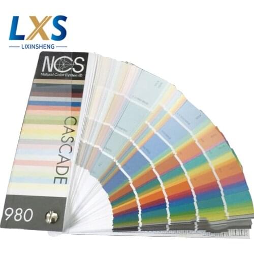 Ncs Nc-1 Portable Coating Color Guide Sweden Ncs Colours Book 980 Stripe Coated Standard For Paint Shop