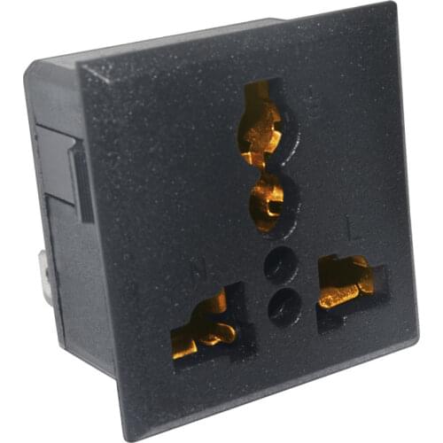 EU\US\AU\UK 250V 13A CE IEC UPS AC Elcectrical Power Universal INLET 3 Pins Outlet Socket