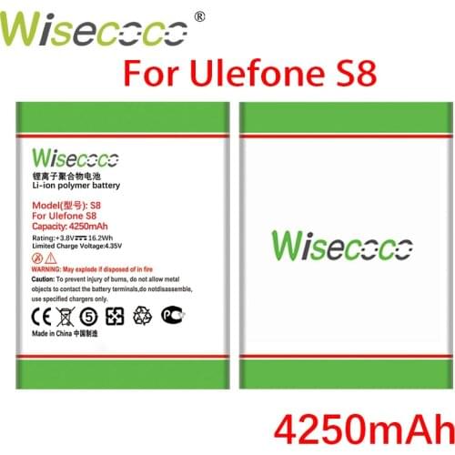 Wisecoco Ulefone S8 Phone Batteries