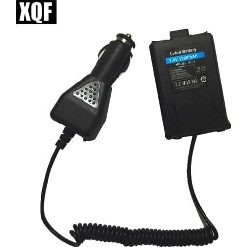 XQF New Car charger car Battery Eliminator for BaoFeng UV-5R Walkie Talkie Two Way Radi