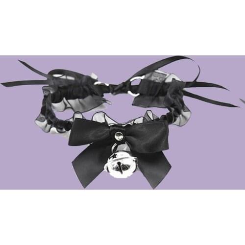 Gothic style choker necklace Women harajuku chocker Punk goth black Bdsm collar for women Bondage chocker jewelry accessories