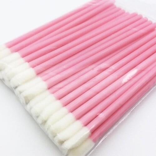 250/500/1000Pcs Disposable Lip Brush Eyelash Makeup Brushes Lash Extension Mascara Applicator Lipstick Wands Set Cosmetic Makeup