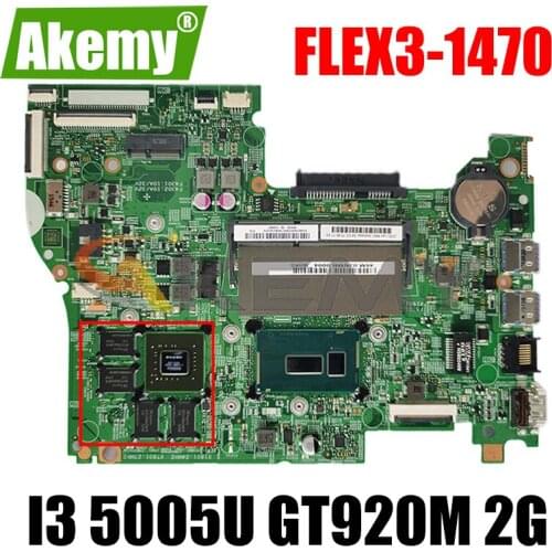 Abdo 448.03N03.001M for Lenovo FLEX3-1470 YOGA 500-14IBD notebook motherboard CPU i3 5005U GT920M 2G DDR3 100% test work
