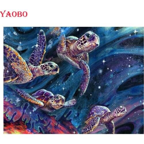 Sea Turtle diamond painting hobbies and crafts Diamond Embroidery full Round Drill DIY Cross Stitch mosaic diamond art 2020 New