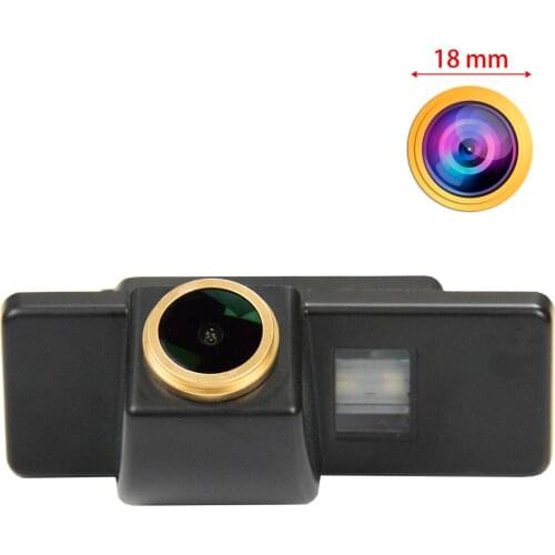 Free Filter HD 1280 * 720P Car Rear ViewParking Camera Plate Light for Peugeot 307 Citroen QUATRE & TRIOMPHE C4 C5/ NISSAN Kicks