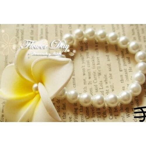 Winter Foam Hawaiian Plumeria Flower Bracelet Fashion Island Bracelet Floral Accessories Beauty 12Pcs/Lot Multicolor for Select