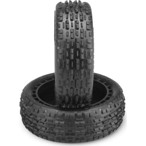 JCO3166-010 JConcepts Swaggers Carpet 2.2" 1/10 4WD Buggy Front Tires (2) (Pink)