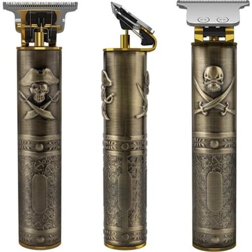 Jd hair trimmer USB rechargeable hair clipper haircut machine oilhead clipper white hair carving clipper beard trimmer