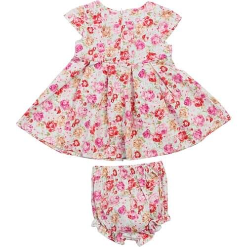 Kaiya Angel Wholesale New Arrival Boutique Girls Clothing Set Sleeveless floral Shirts + Ruffle Pants Toddler Summer Outfits