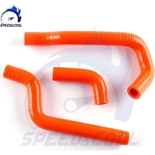 Motorcycle Silicone Radiator Coolant Hose Kit For KTM 65 SX 2002-2008 03 04 05 06 07 08 High Performance Pressure Temperature