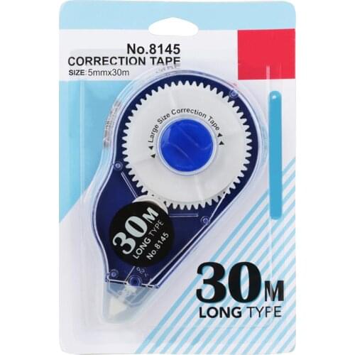 30mx5mm Correct Belt Correction Tape Student And Officer School Supplies Simple And Durable Stationery Correction Tapes