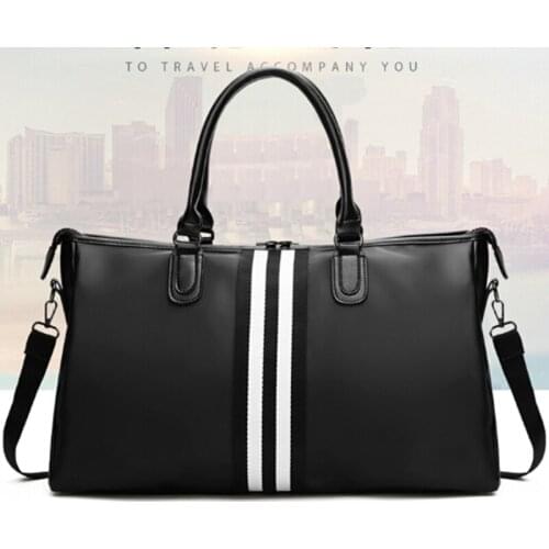 NEW Fashion Large capacity travel bag letter printing tote duffle bag waterproof crossbody bag