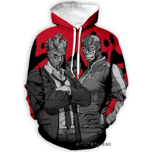 Xinchenyuan New Men/Women 3D Printed Hoodie Anime Dorohedoro Long Sleeve Fashion Sweatshirt Hoodies Men Sport Pullover Tops A30