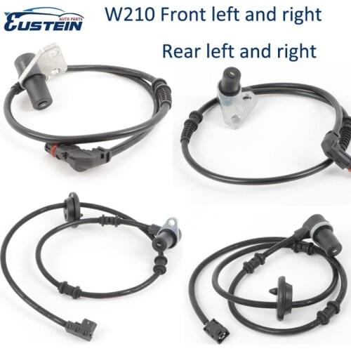 Original Eustein ABS Speed Sensor for Merce BZ W210 E320 e420 e430 E55 wheel speed sensor 4 Pcs one set front and rear