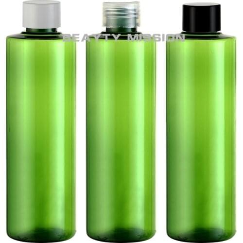 250ml 24pc/lot empty Empty Bottles, Plastic Large Size Empty Lotion Bottles with Screw Cap for Make Up Cream and Watery Liquid