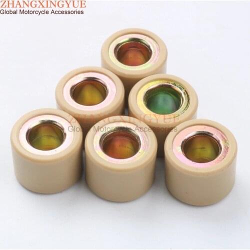 Variator Rollers Roller Weights 18 x 14mm 9gram 10gram 12gram 13gram 18gram for KYMCO Agility 125 R16 Downtown Heroism 125cc