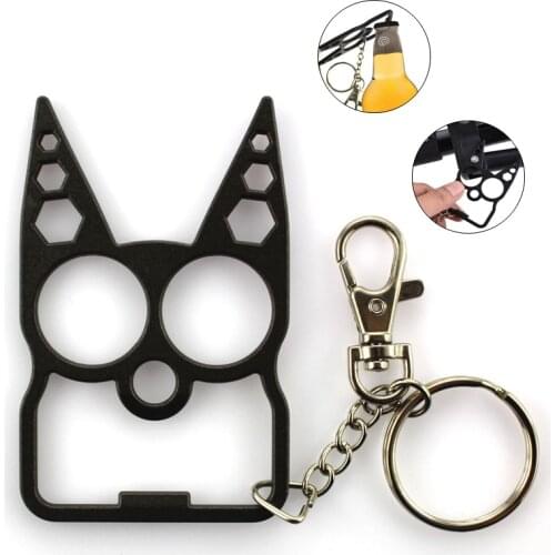 Outdoor EDC Zinc Alloy Multifunction Cat Opener Portable Screwdriver Keychain Gadgets Bottle Opener Kitchen Gadget Beer Tools