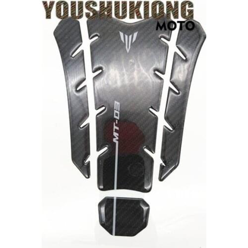 2017 Motorcycle high-quality stereo 3M logo car tank sticker fit for mt03 tankcover