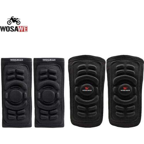 WOSAWE Motorcycle Knee Protector Motocross Racing Elbow and Knee Protective Gear Moto MTB Bike Skating Skateboard Knee Support