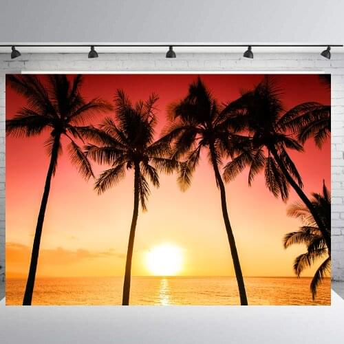 BEIPOTO Sunset seascape backdrop photography background photo booth props party decoration studio supplies baby child shootB-423