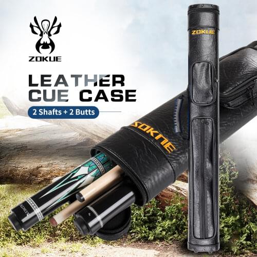 ZOKUE Carom Cue Case 6 Holes Billiard Bag 3 Cushion Cue Non-slip Wear-resistant Waterproof Bag