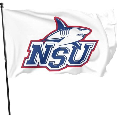 Nova Southeastern Shark Indoor/Outdoor Banner Decorative Flag Polyester Flag