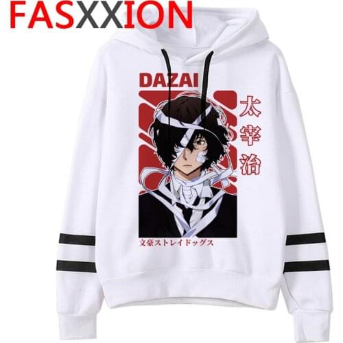 Bungou Stray Dogs hoodies male plus size anime men hoody Ulzzang streetwear