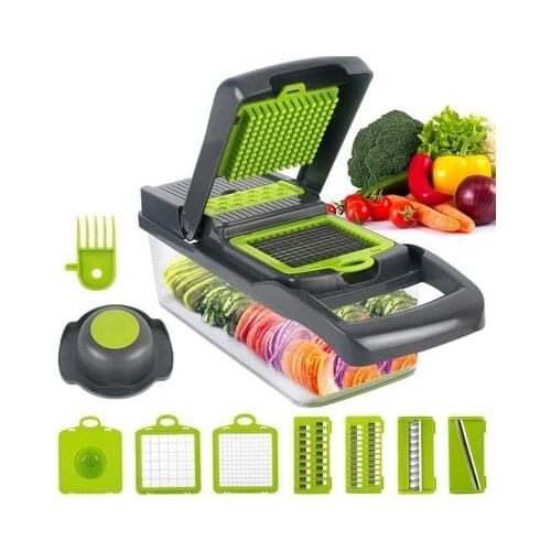 Vegetable Cutter Multifunctional Fruit Slicer Grater Cutter Peeler Kitchen Accessorie Potato Carrot Shredder Chopper Drain Baske