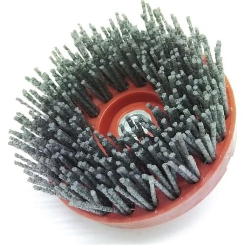 New 1pcs Clean Brush used on Electric Drill for Stone Granite Cement Anti-tiles OD 110mm M14