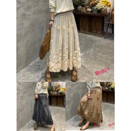 New spring and summer 2021 female Japanese lace skirt woman skirt SH6827
