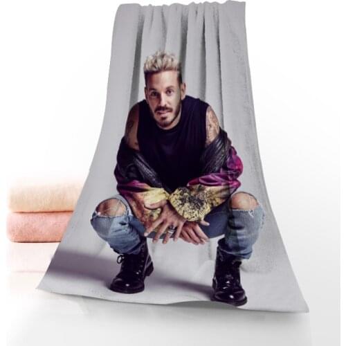 New Arrival M Pokora Towels Multiple Color Microfiber Beach Bath Towel Sports Face Towel Customizable Printing Bath Towels
