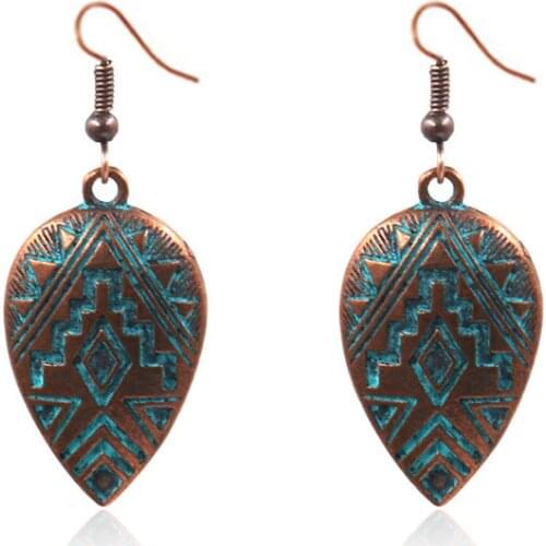 SUMENG New Boho Ethinic Dangle Drop Earrings Hanging for Women Vintage Bohemian Style Jewelry Accessories 2019 New Fashon Bijoux