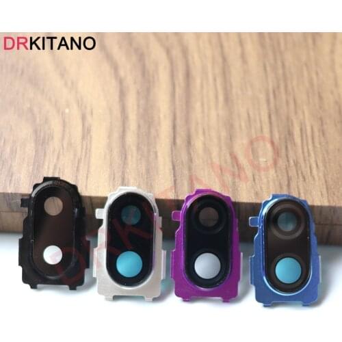 For Xiaomi Redmi Note 7 Pro Camera Frame+Rear Camera Glass Lens For Redmi Note 7 Camera Frame+Back Glass Lens Note7 Replacement