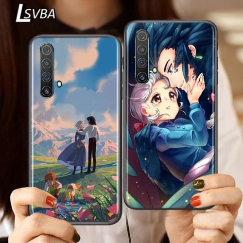 Silicone Cover Howls Howls Moving Castle For Realme V15 X50 X7 X3 Superzoom Q2 C11 C3 7 7i 6s 6 5 Global Pro 5G Phone Case